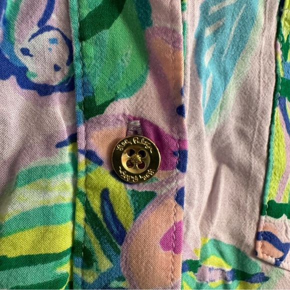 Lilly Pulitzer Shirt Dress in Size XS - Picture 7 of 8